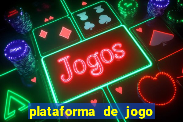 plataforma de jogo nova pagando